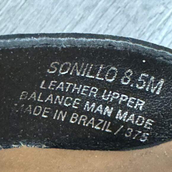 STEVE MADDEN Sonillo Cage Design Court Shoes Suede Stiletto Heels Black 8 1/2 - Picture 7 of 8